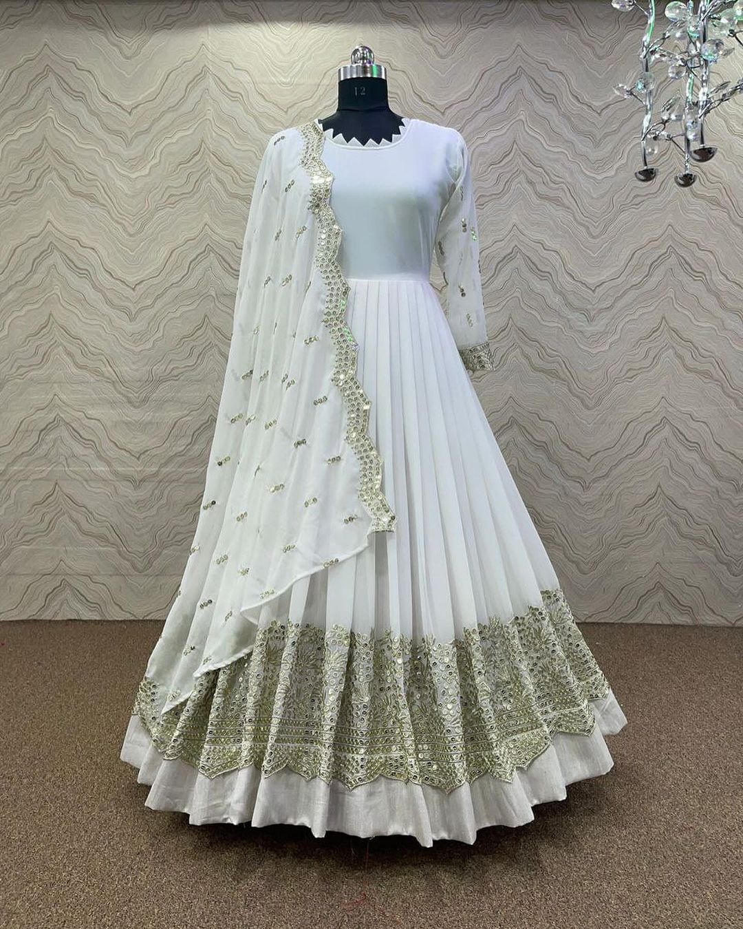 3 Pcs Women's Stitched Shamoz Silk Embroidered Suit