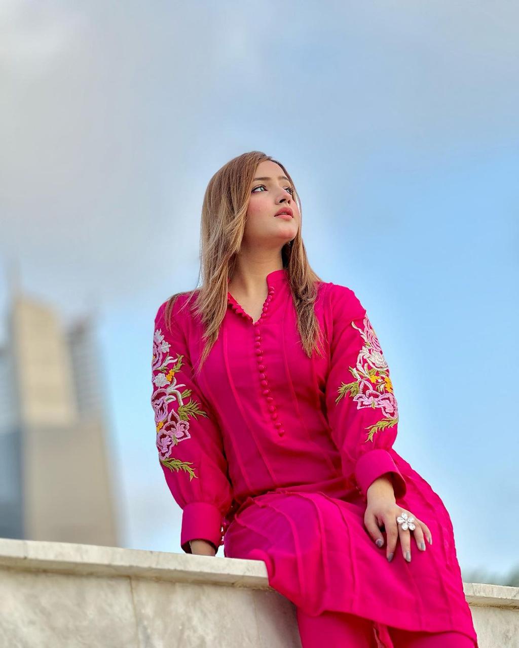 Jasmin Embroidery Sleeves 2 Pcs β Women's Stitched Arabic Lawn Suit