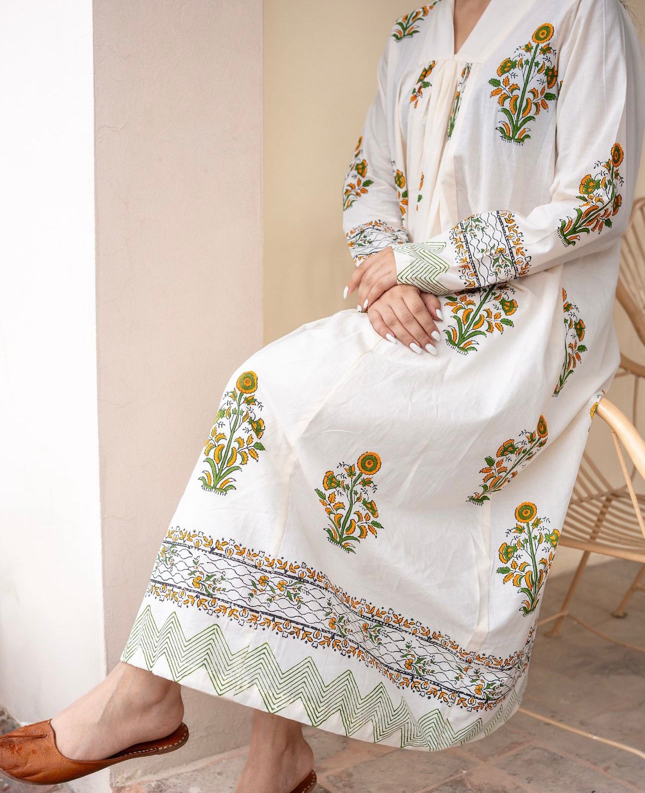 3 Pcs Women's Stitched Katan Silk Block Printed Maxi Suit