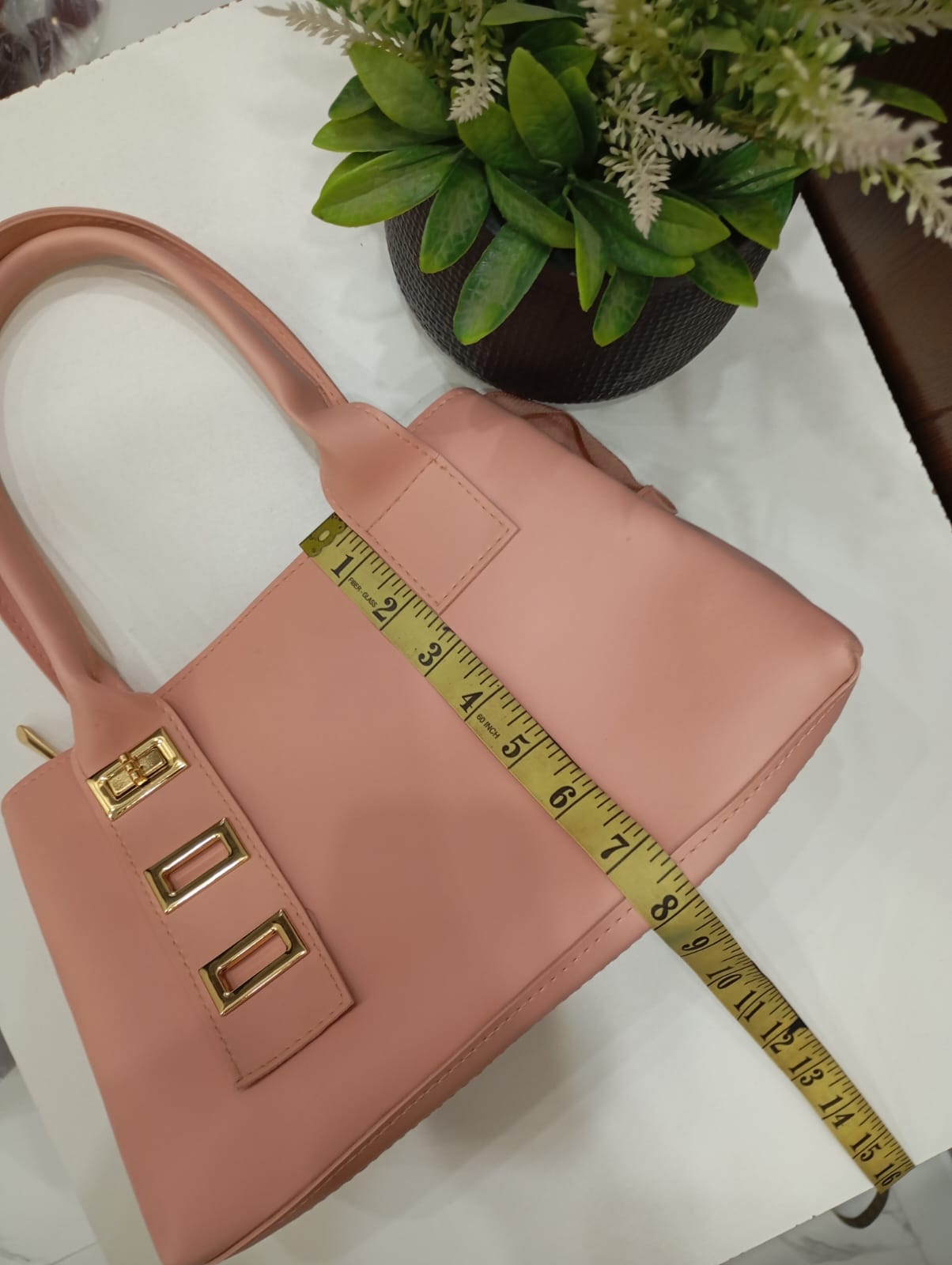 New 3 Lock 2 Pcs HandBag Set For women
