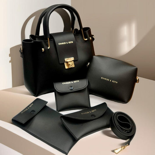 Charles & Keith – 5 Pcs Handbag Set