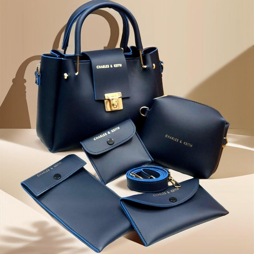 Charles & Keith – 5 Pcs Handbag Set